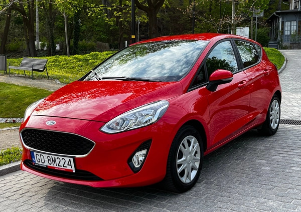 Ford Fiesta cena 39900 przebieg: 109000, rok produkcji 2018 z Gdańsk małe 667